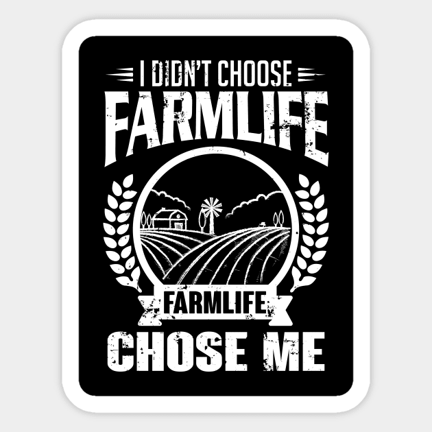 Farmlife chose me Sticker by nektarinchen